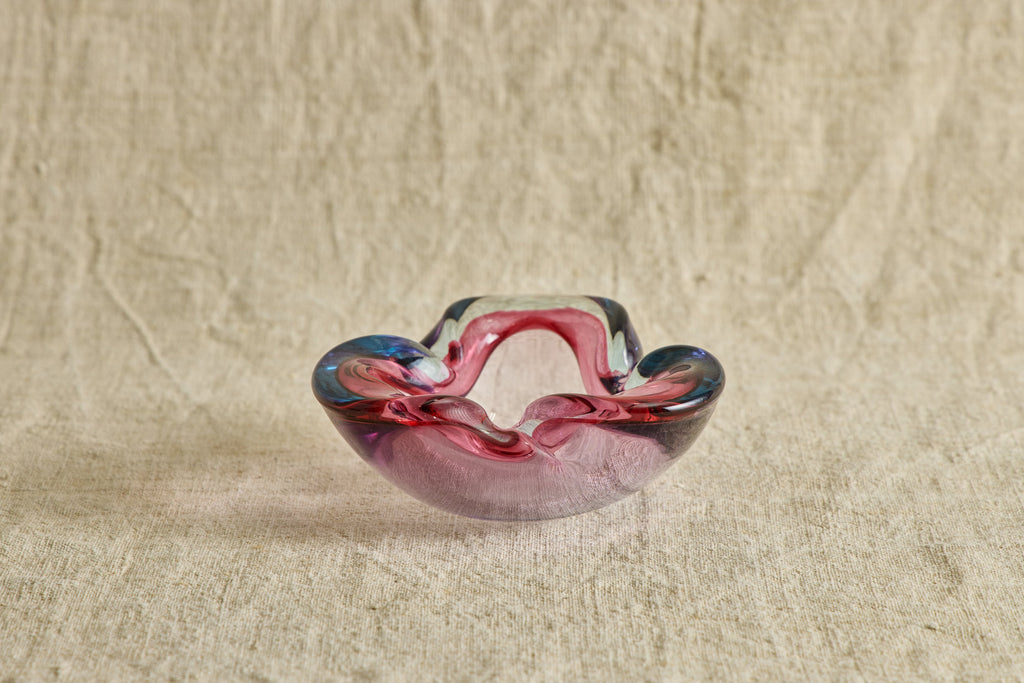 Nicky Kehoe - Pink & Blue Murano Dish