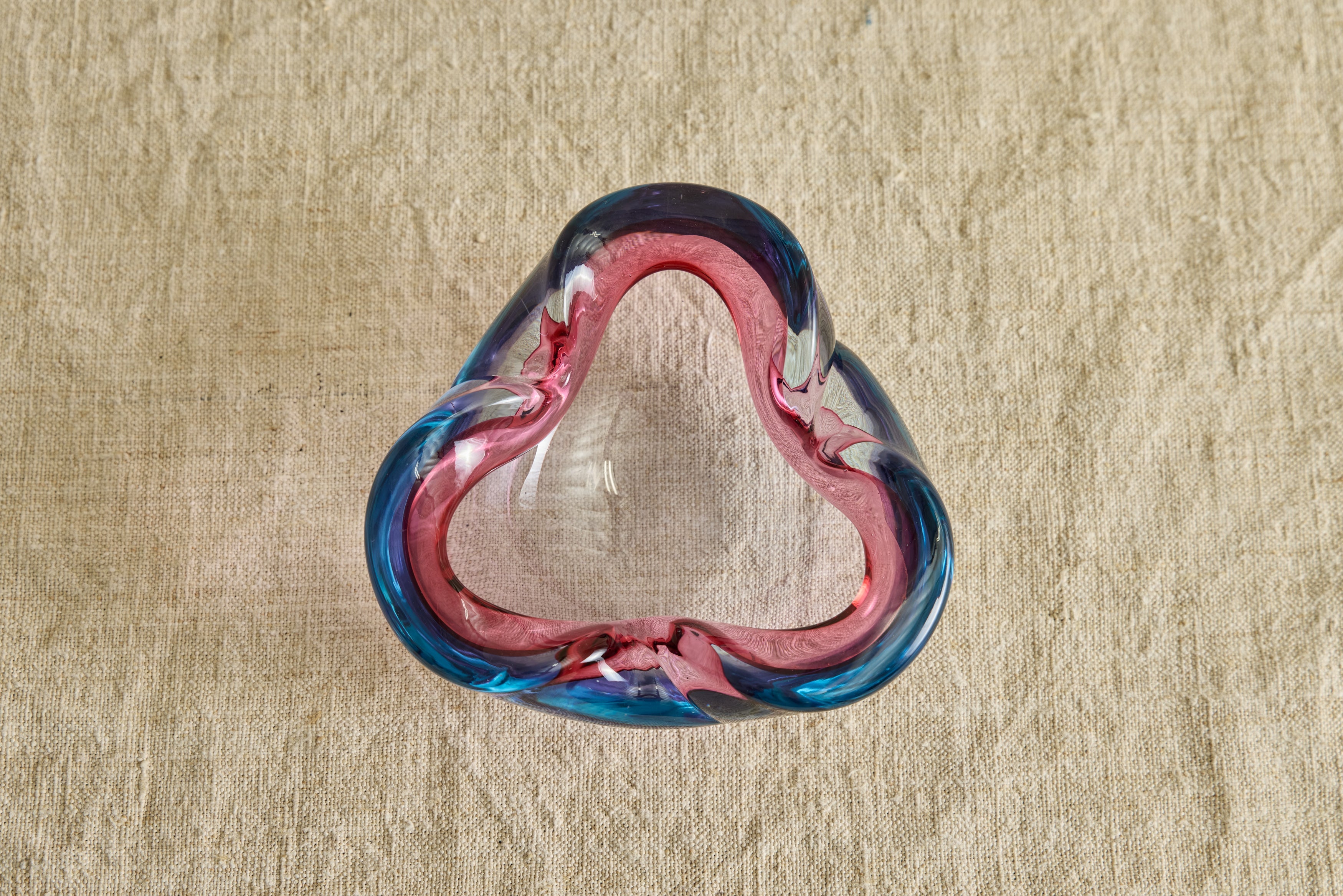 Nicky Kehoe - Pink & Blue Murano Dish
