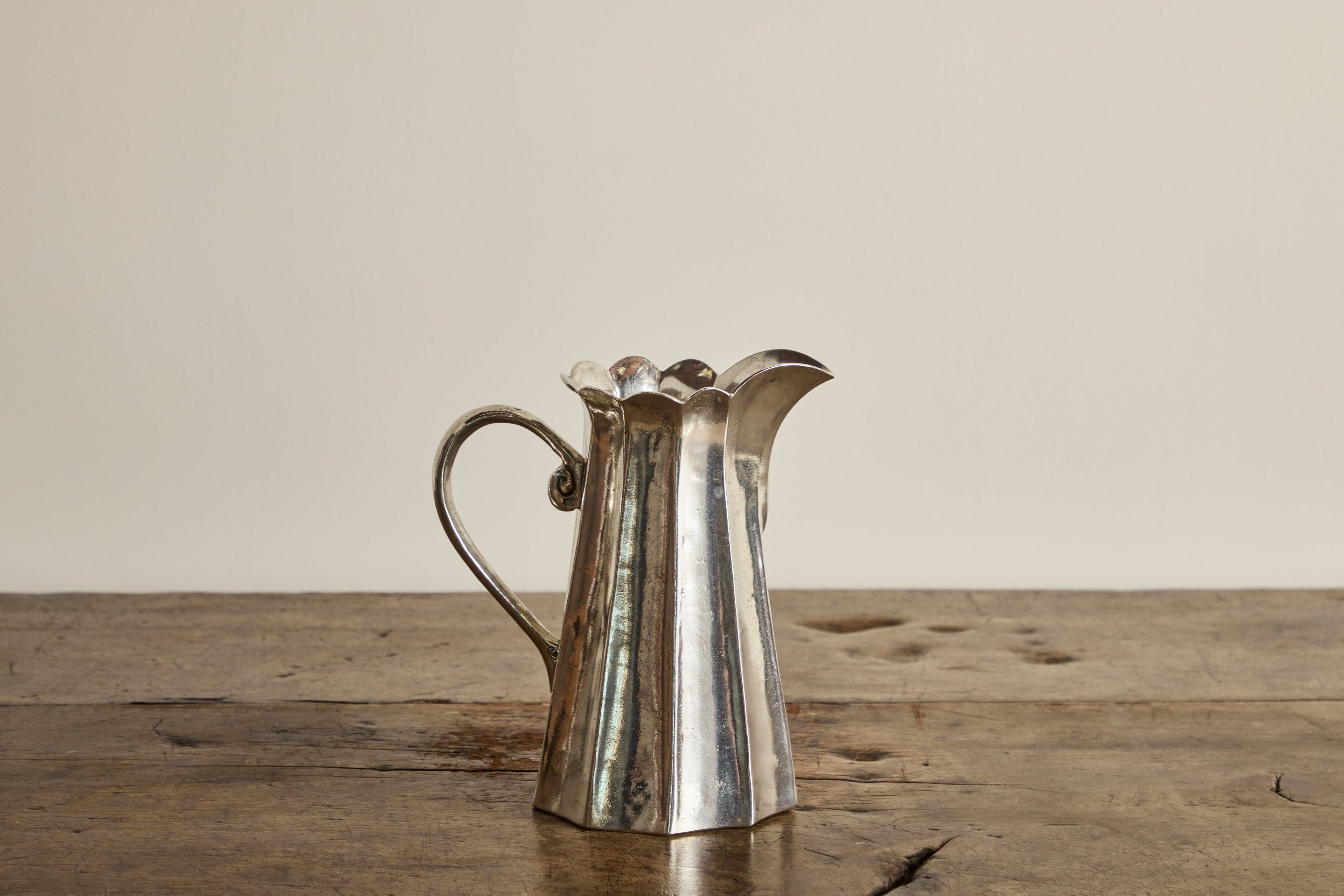 Nicky Kehoe - Italian Pewter Scalloped Pitcher