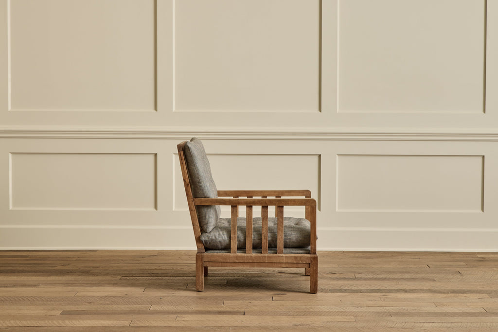 Nicky Kehoe - Pair of French Wood Arm Chairs