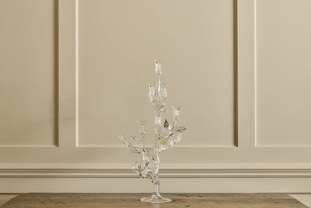Nicky Kehoe - Tree of Life Candelabra with Colored Birds