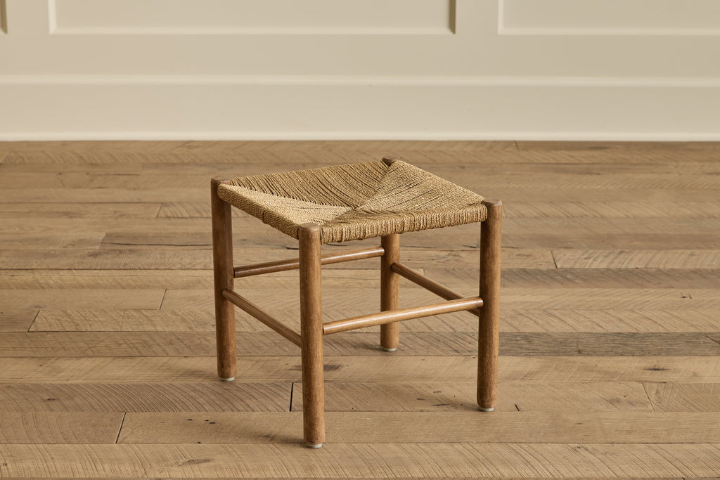Nicky Kehoe - Danish Oak Wood & Rush Stool