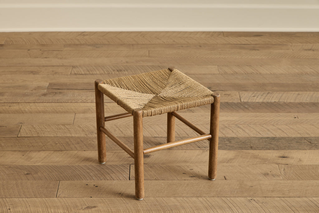 Nicky Kehoe - Danish Oak Wood & Rush Stool
