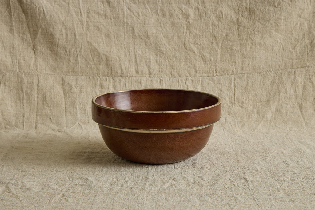 Nicky Kehoe - Light Brown Crock Bowl 12"