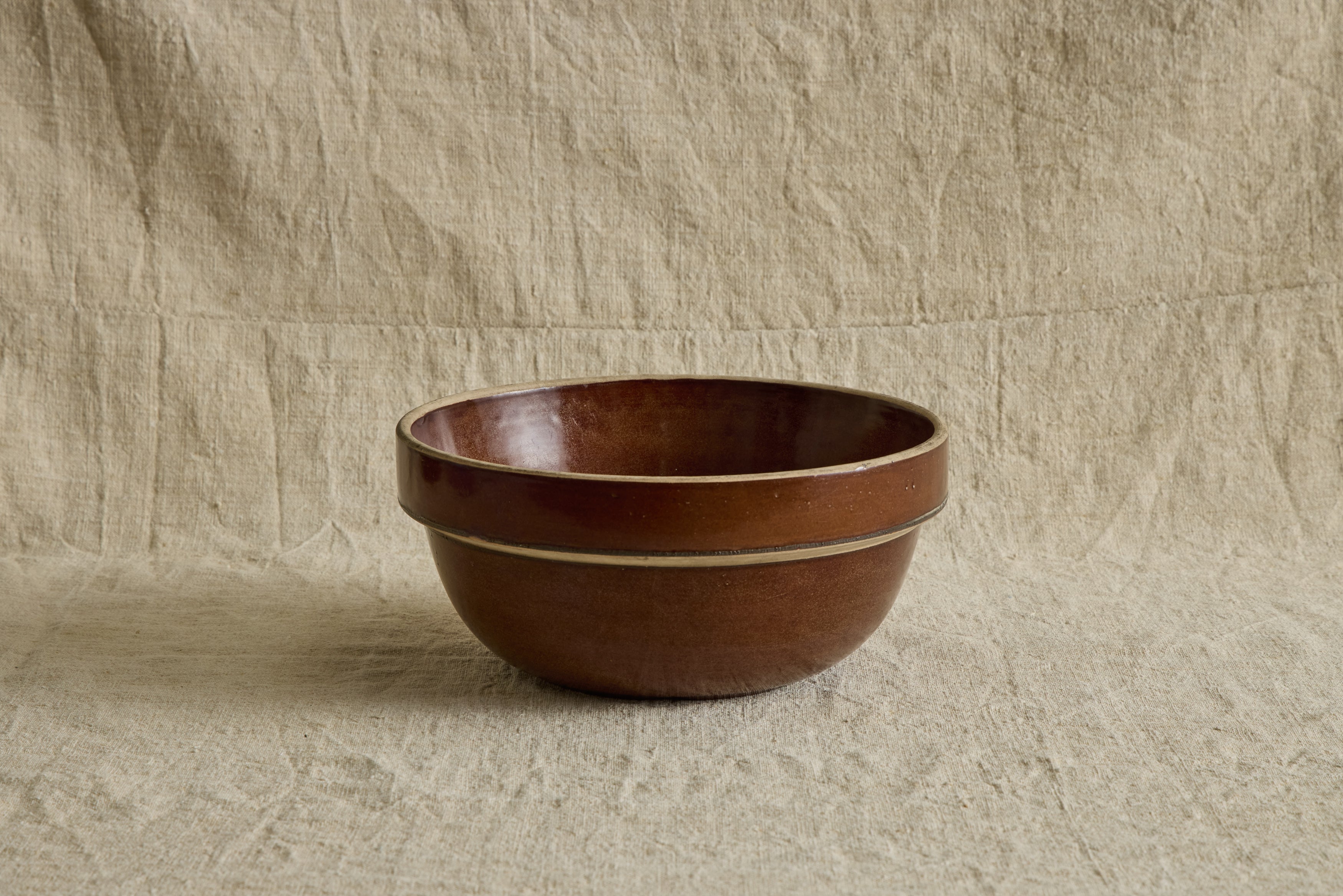 Nicky Kehoe - Light Brown Crock Bowl 12"