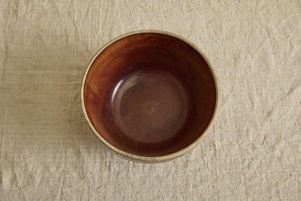 Nicky Kehoe - Light Brown Crock Bowl 12"