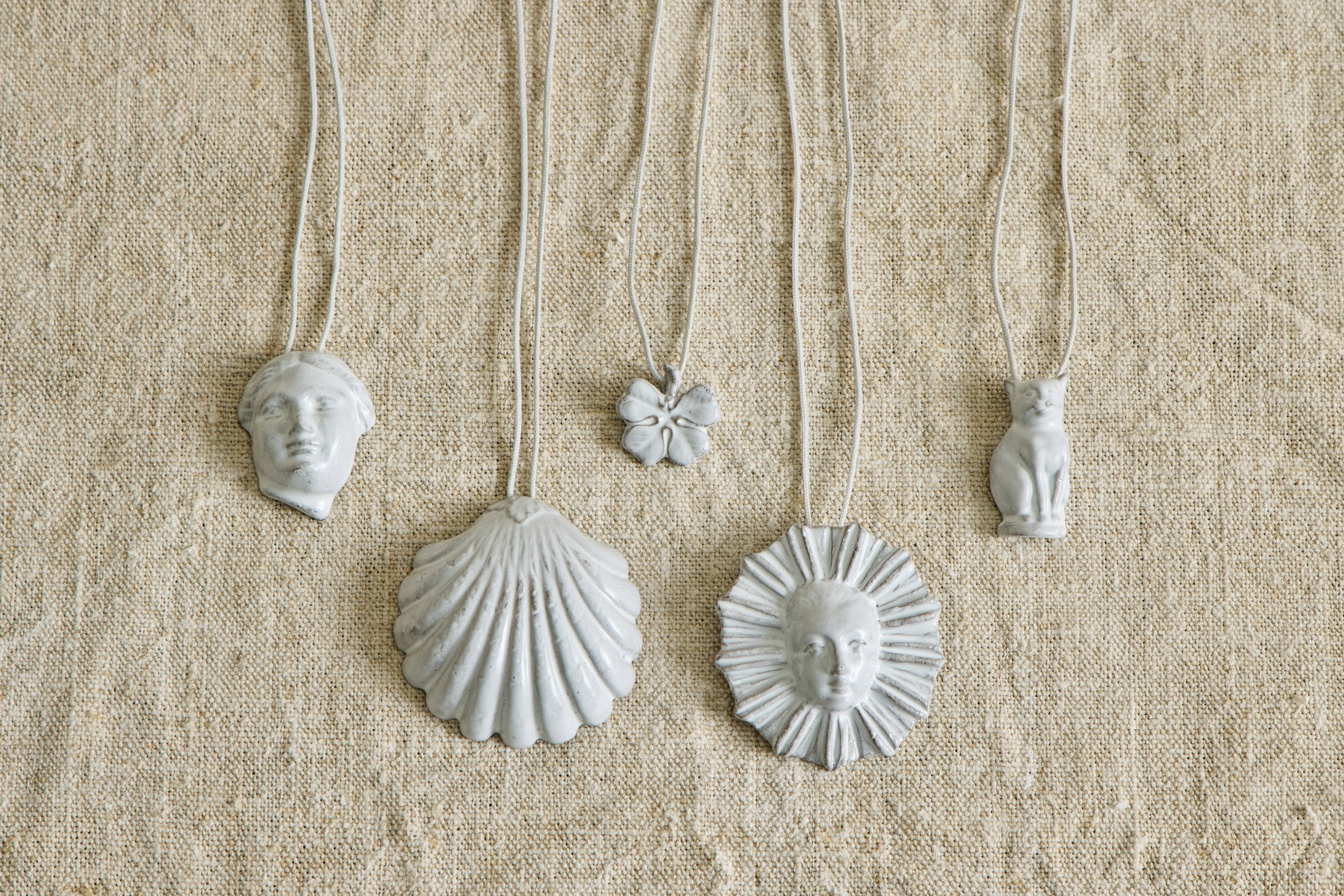 Nicky Kehoe - Ceramic Pendant Necklaces (Multiple Styles)