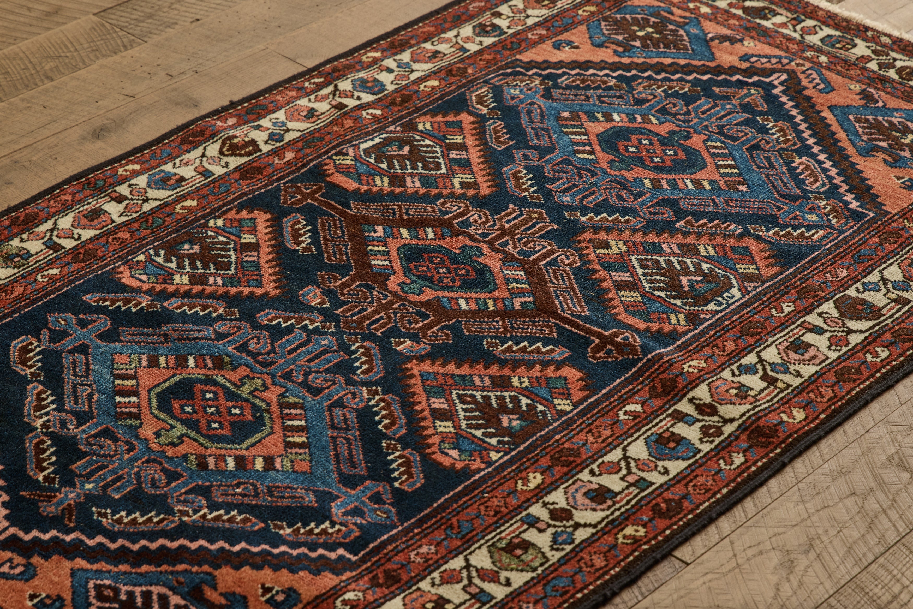 Nicky Kehoe - Persian Tribal Rug 3'5 X 5'9