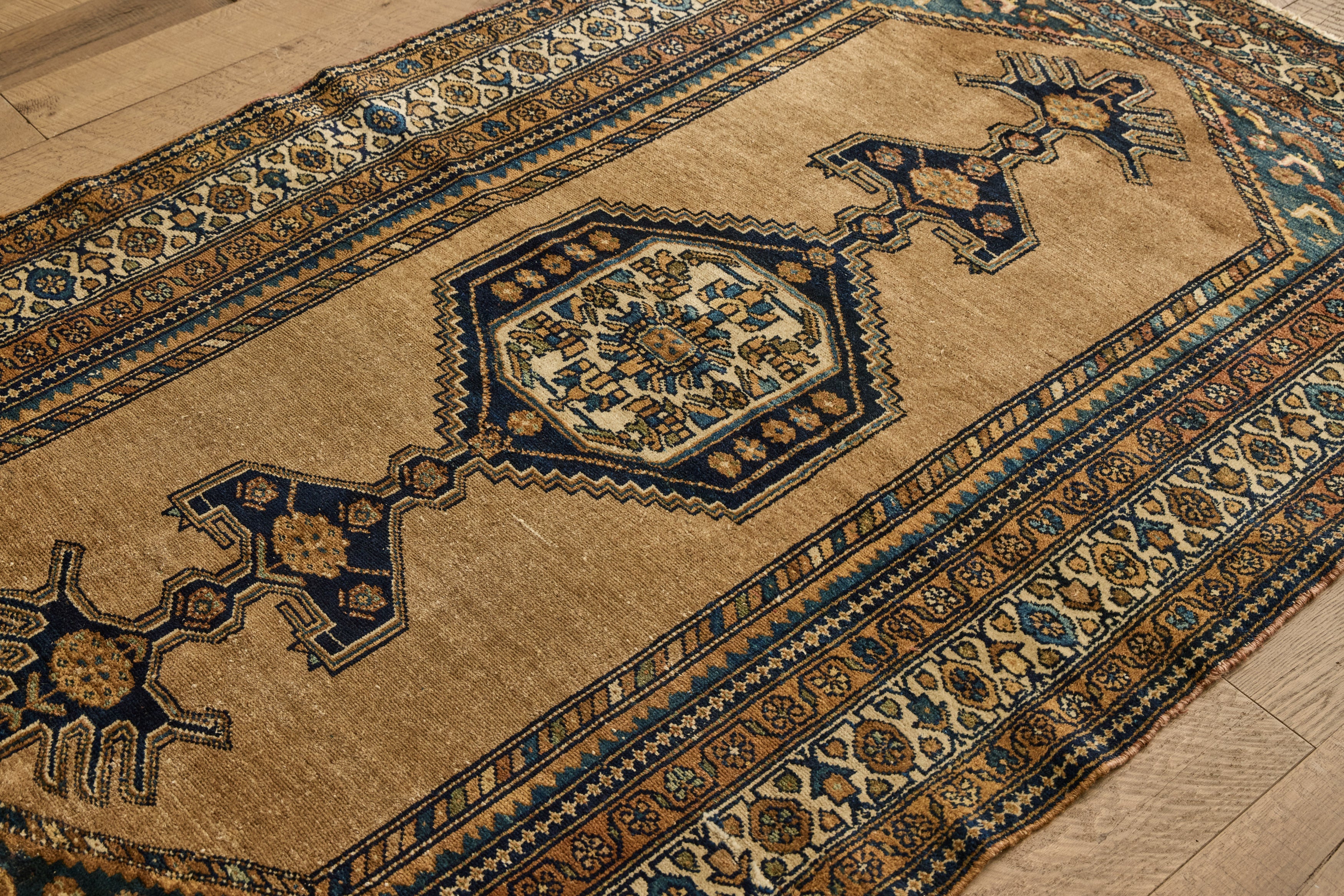 Nicky Kehoe - Camel Malayer Rug 4'4 X 7'