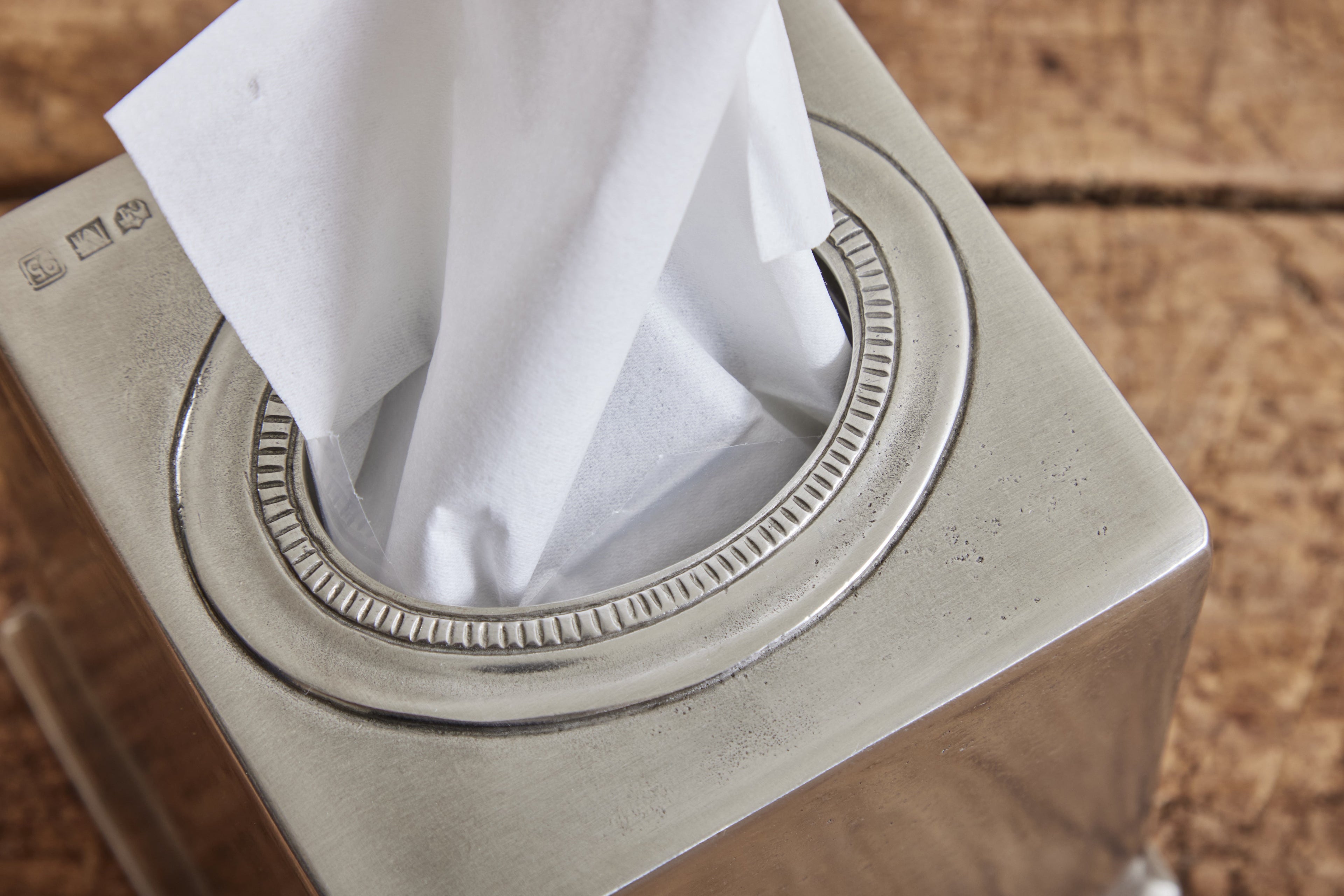 Nicky Kehoe - Pewter Tissue Box