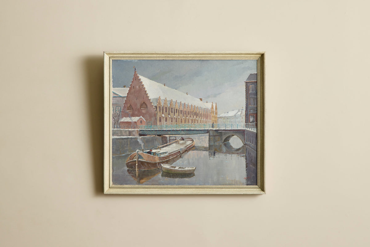 Nicky Kehoe - VTG PAINTING OF GHENT