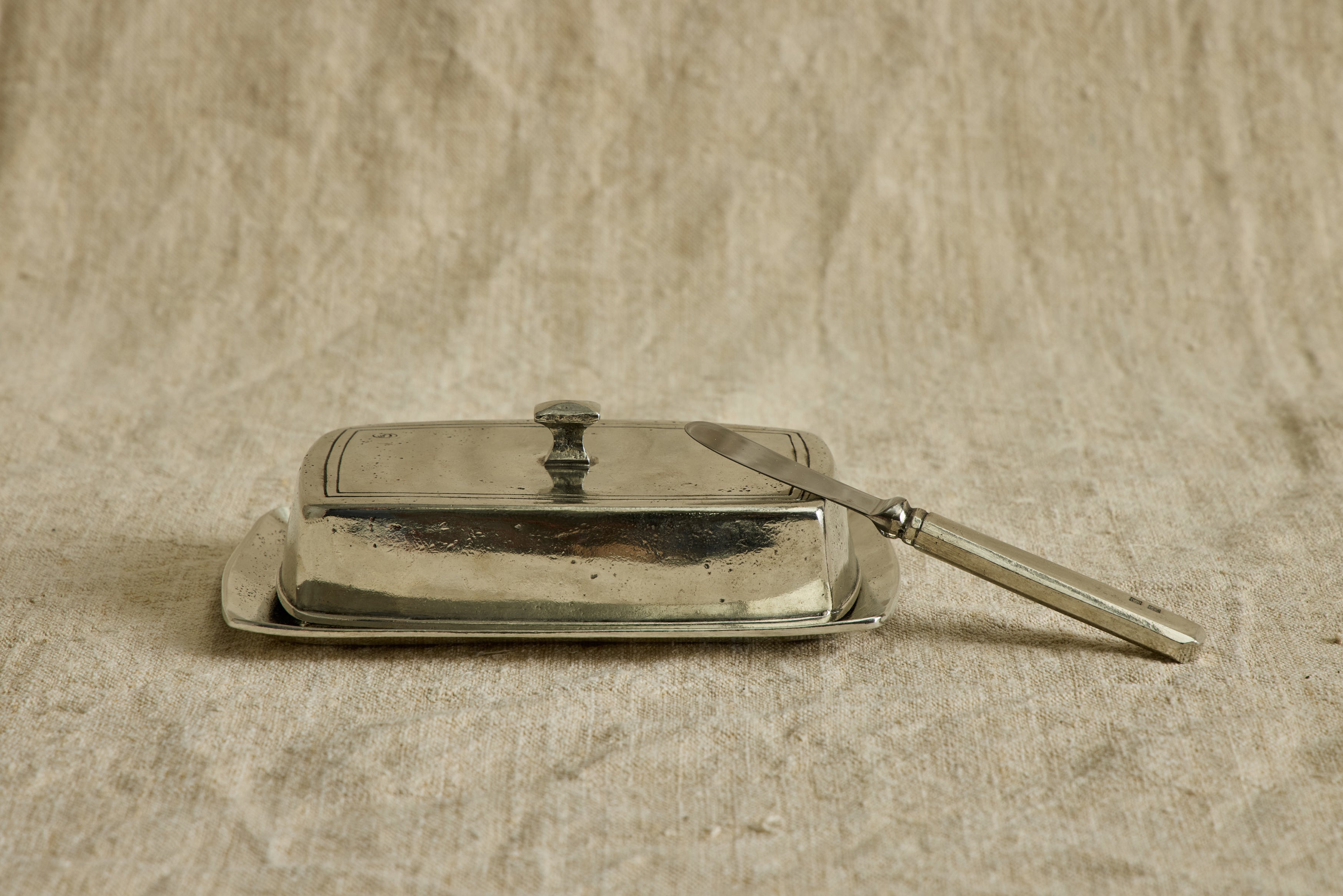 Nicky Kehoe - Italian Pewter Butter Dish