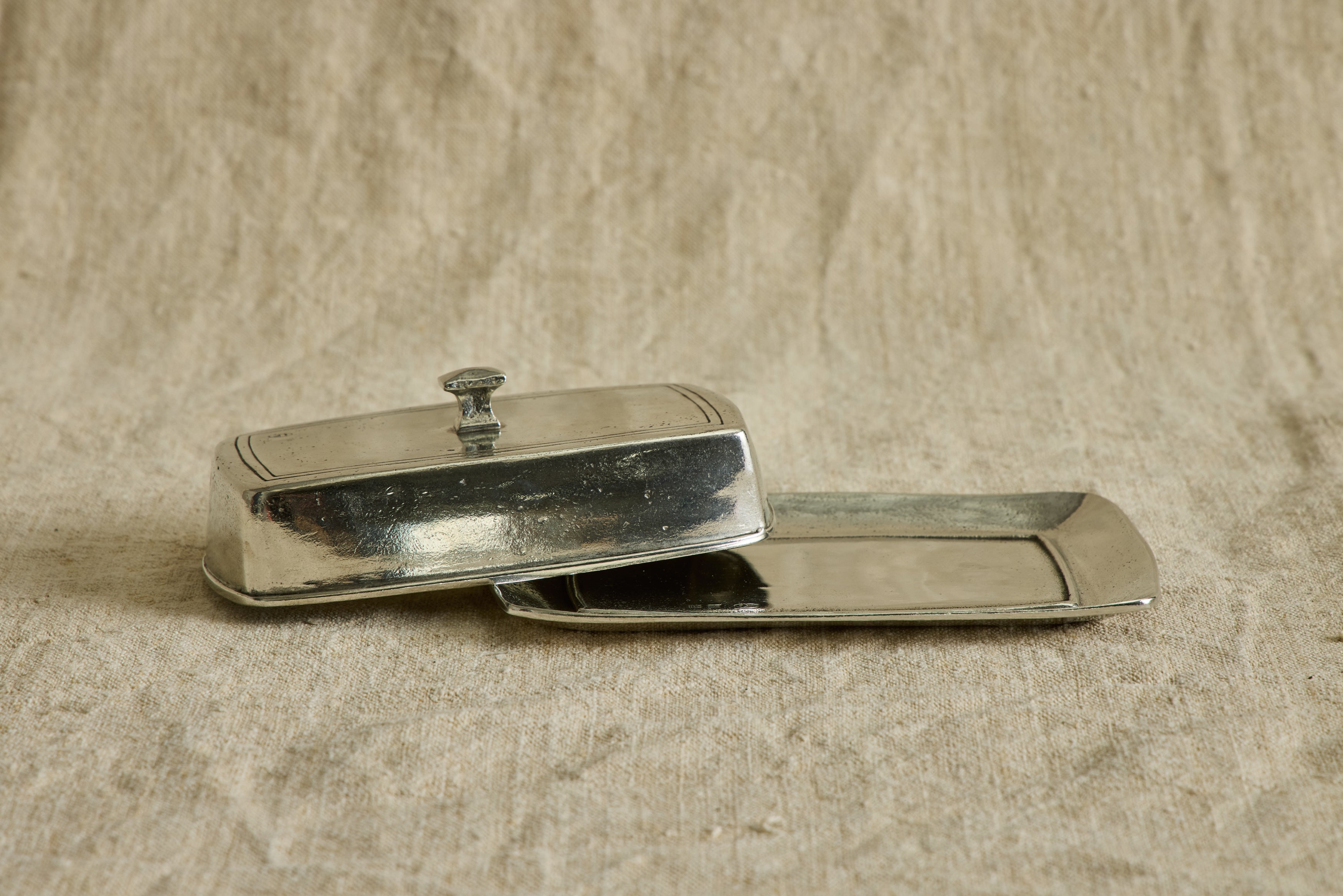 Nicky Kehoe - Italian Pewter Butter Dish