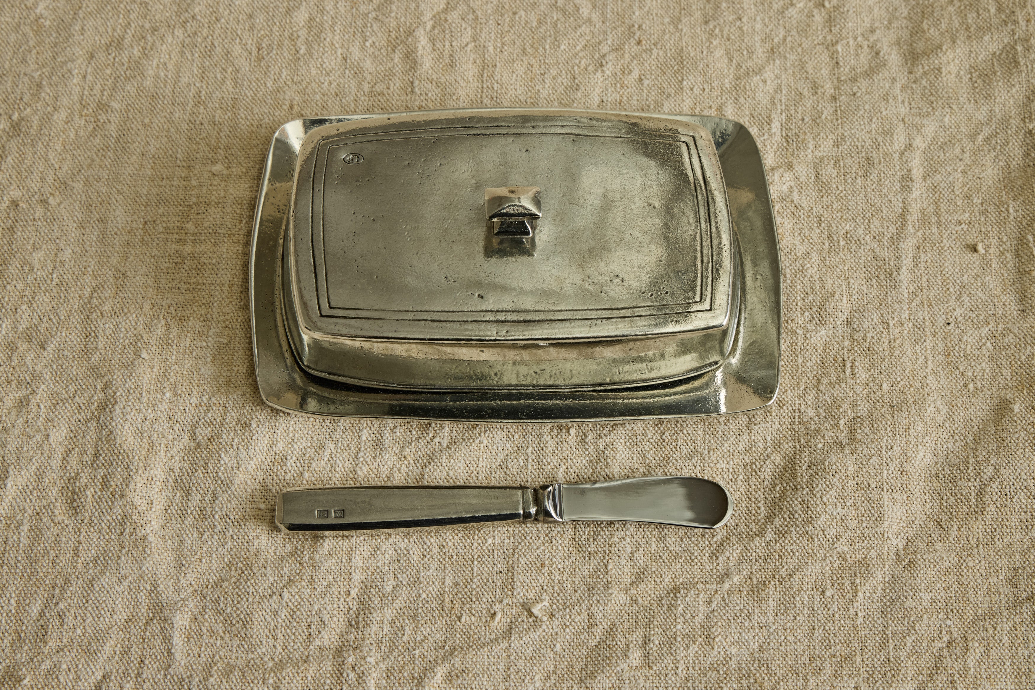 Nicky Kehoe - Italian Pewter Butter Dish