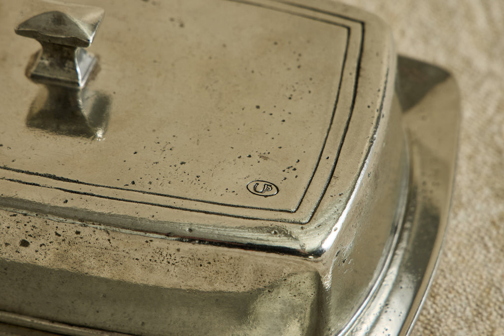 Nicky Kehoe - Italian Pewter Butter Dish