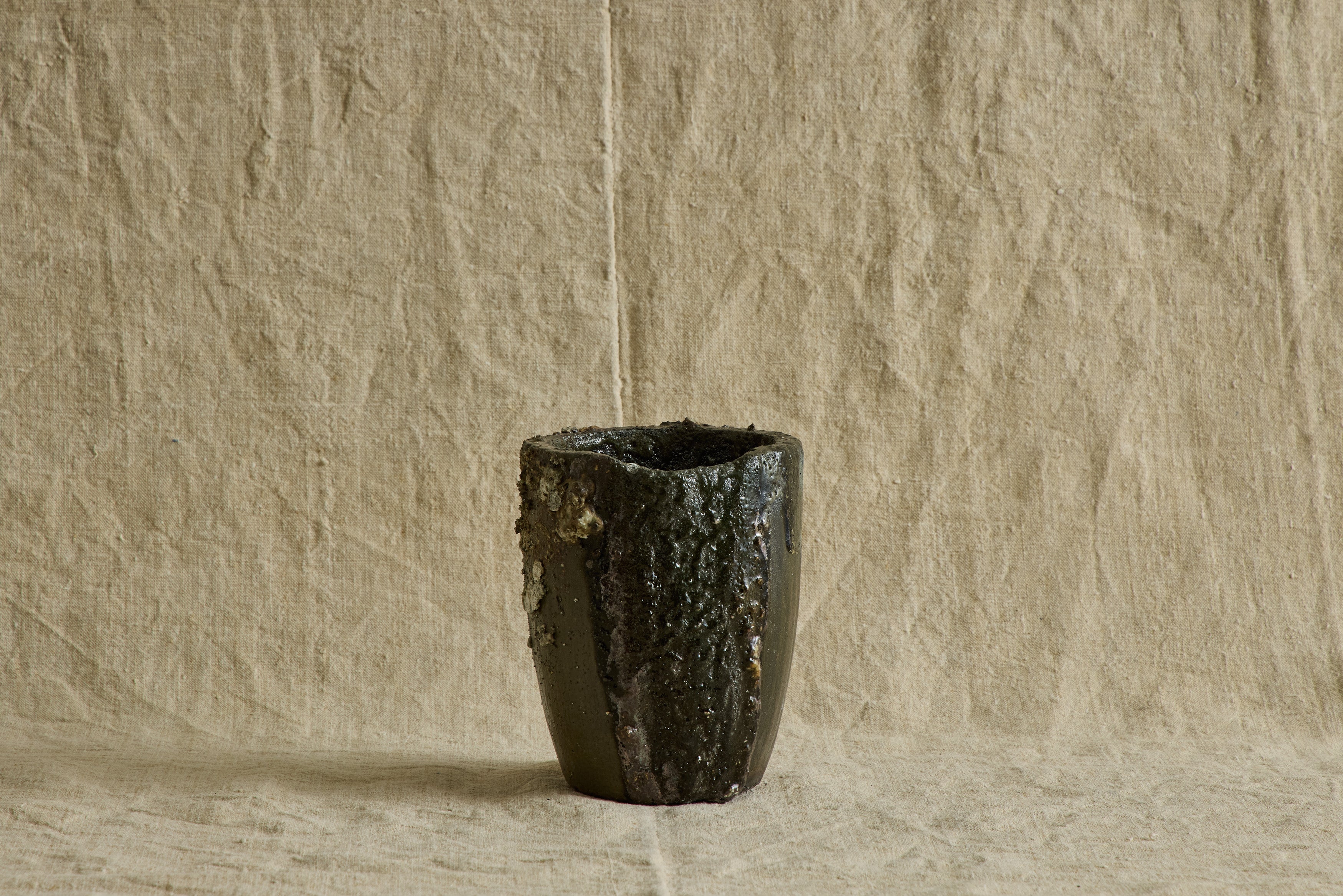 Nicky Kehoe - Small Bronze Crucible Vase