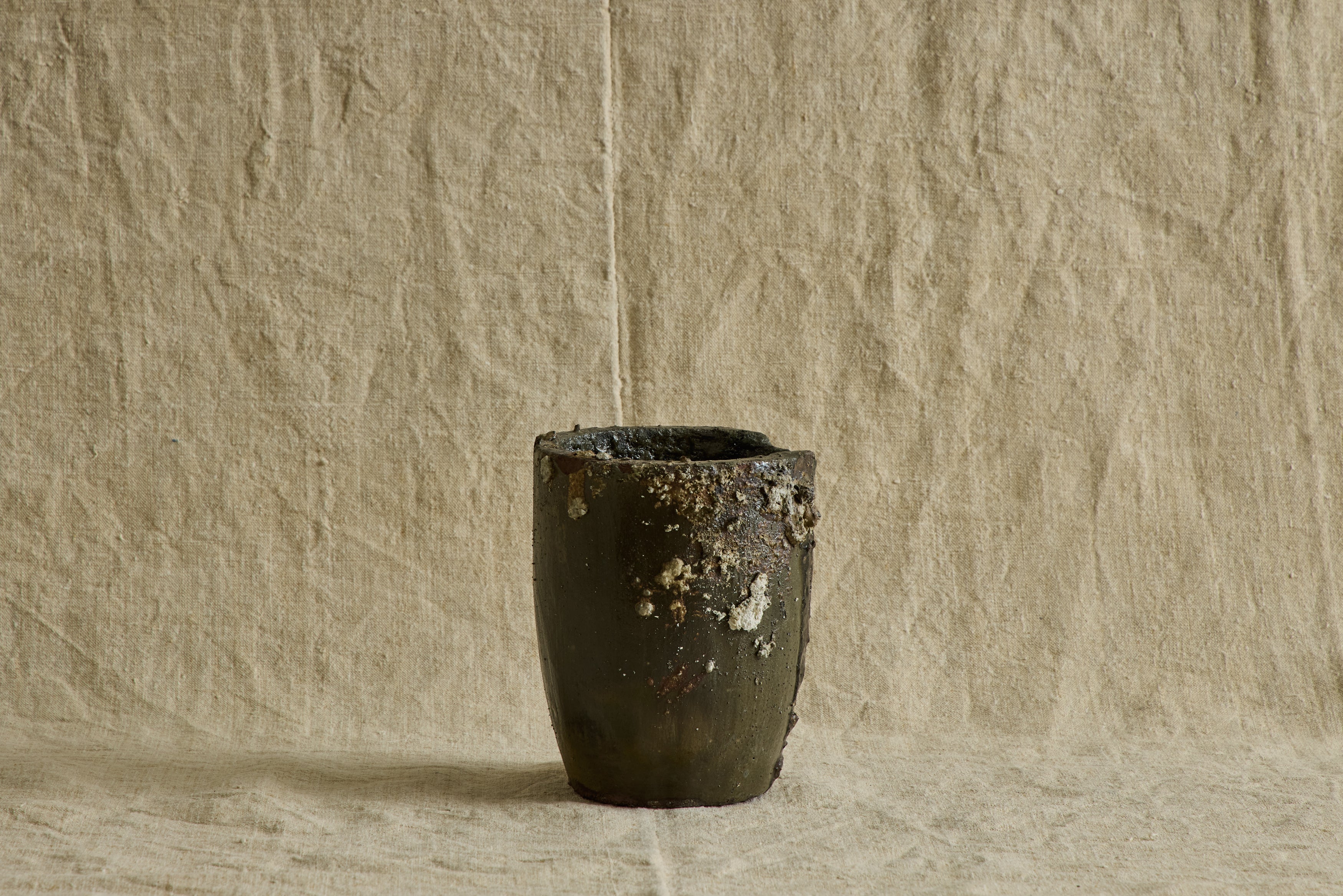 Nicky Kehoe - Small Bronze Crucible Vase