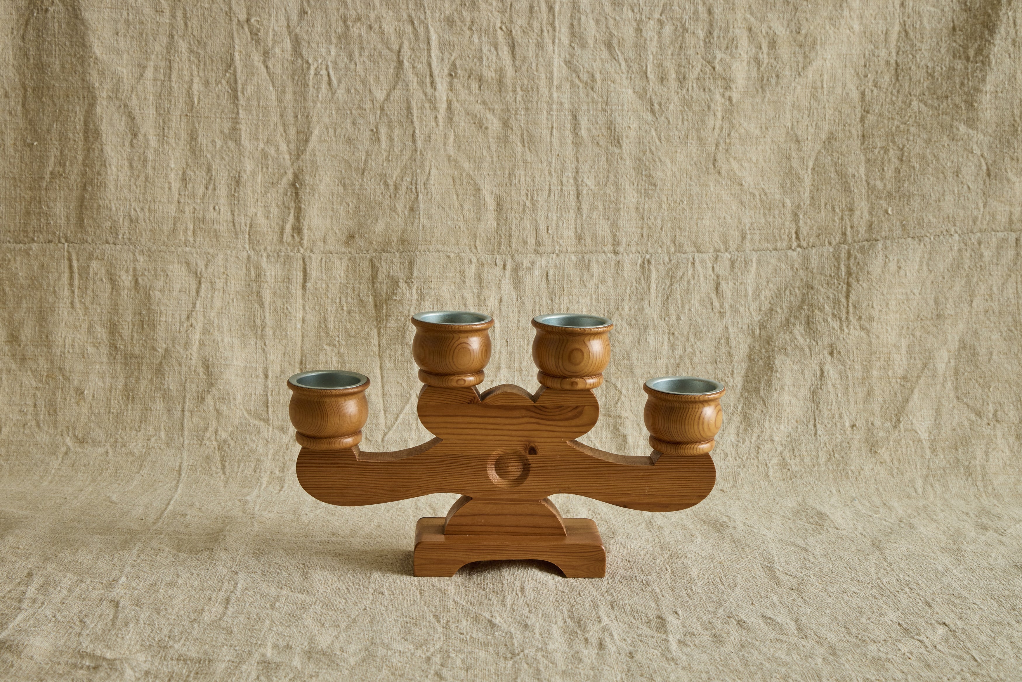 Nicky Kehoe - Swedish 4 Arm Pine Candelabra