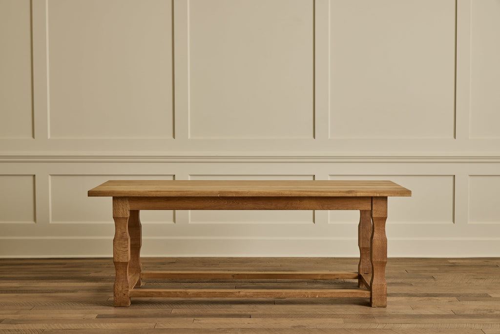 Nicky Kehoe - Brutalist Oak Dining Table