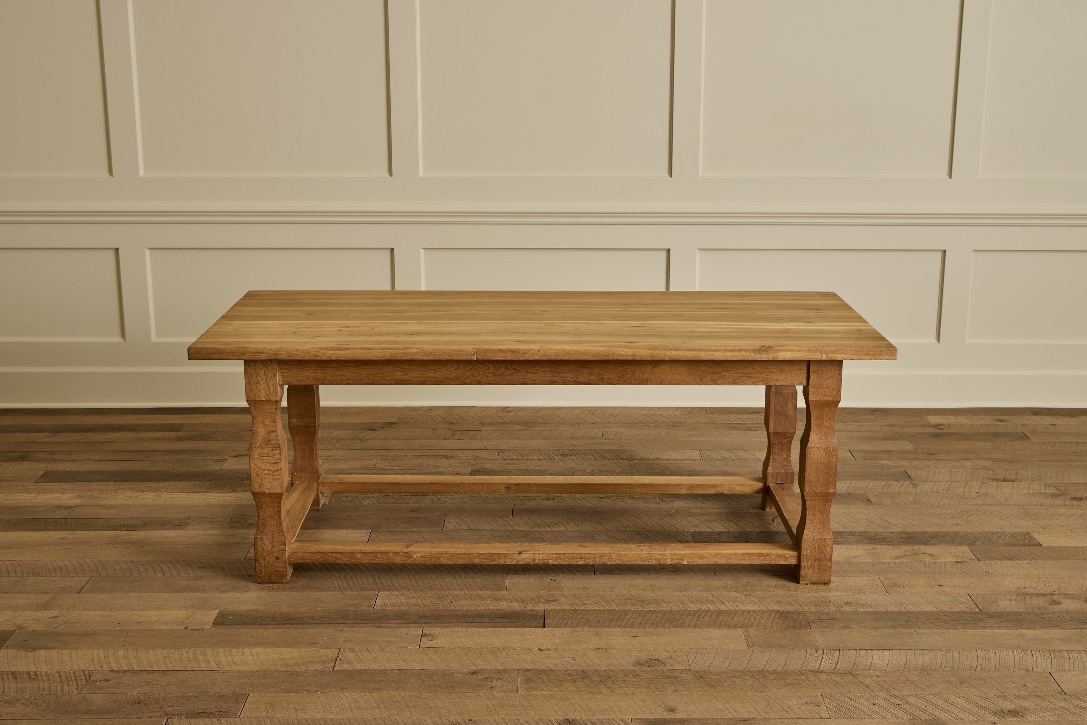 Nicky Kehoe - Brutalist Oak Dining Table