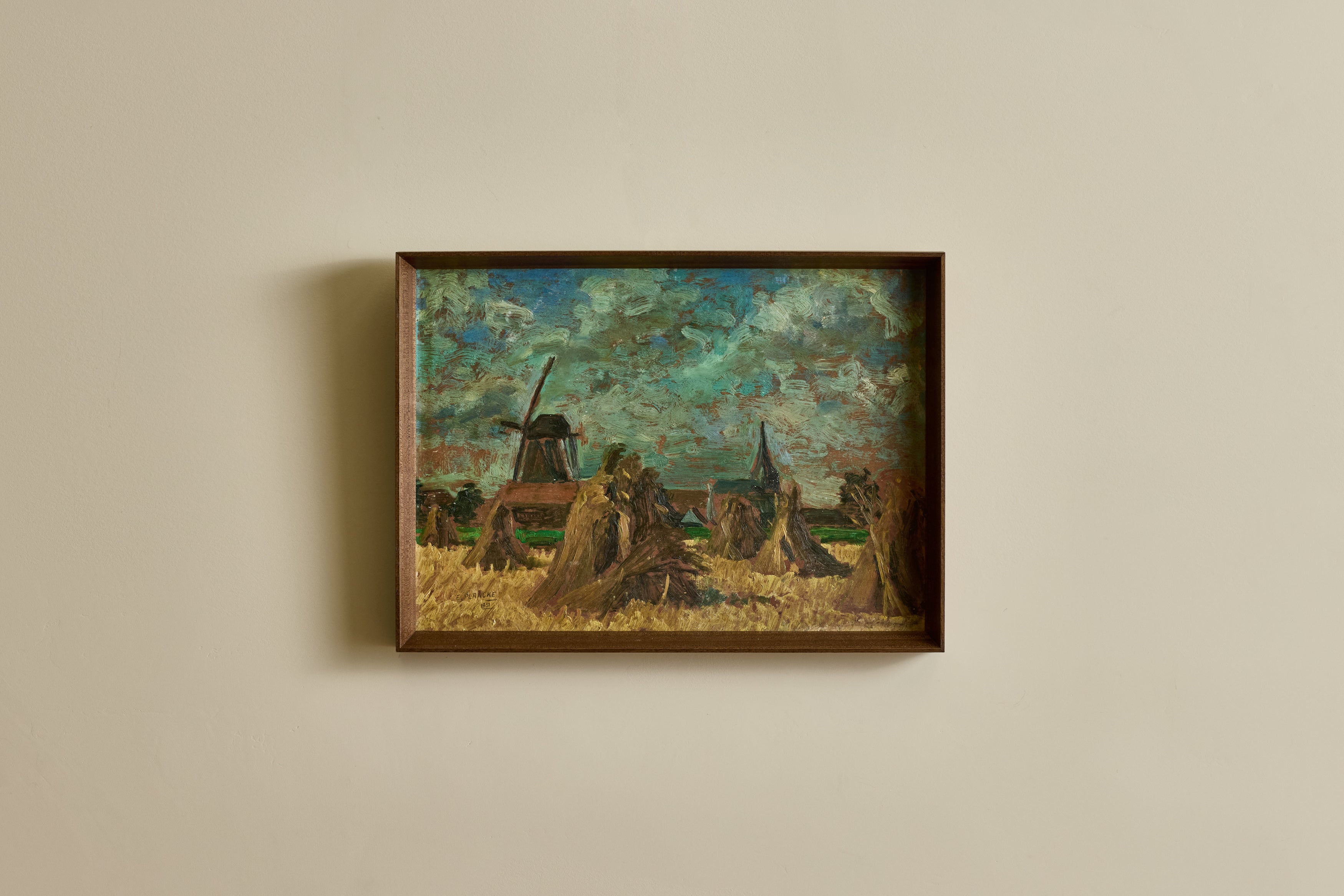 Nicky Kehoe - Haystack Oil Painting
