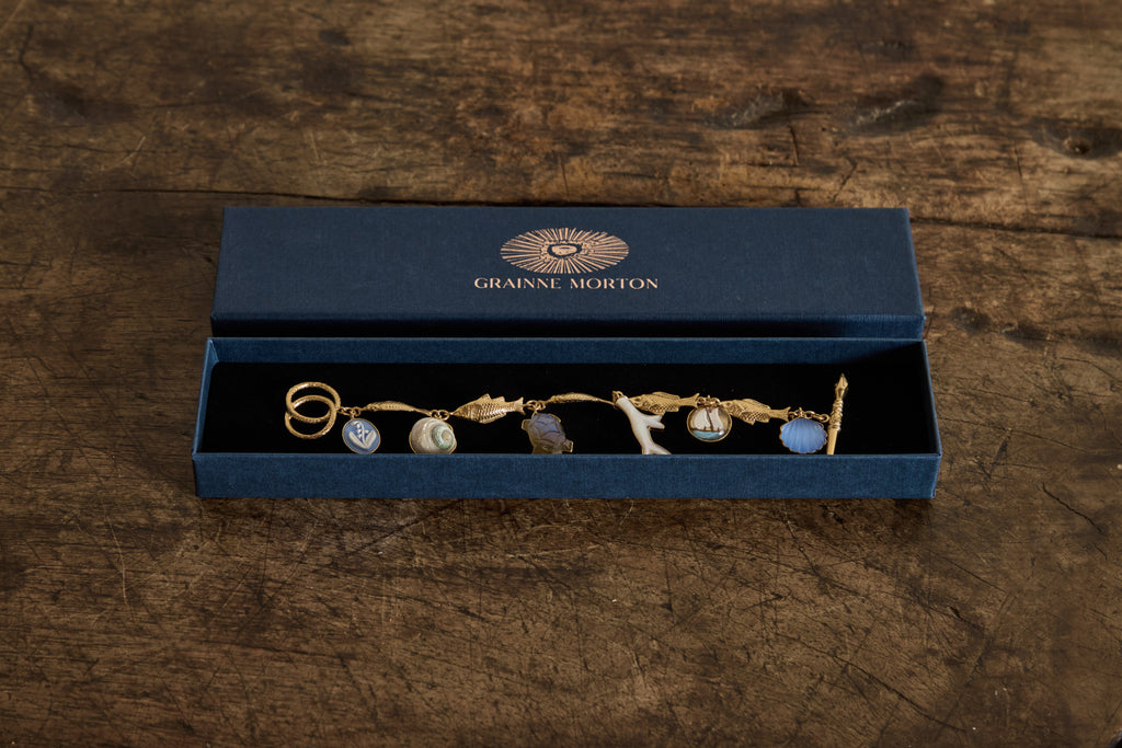 Nicky Kehoe - Fish Mutli Charm Bracelet