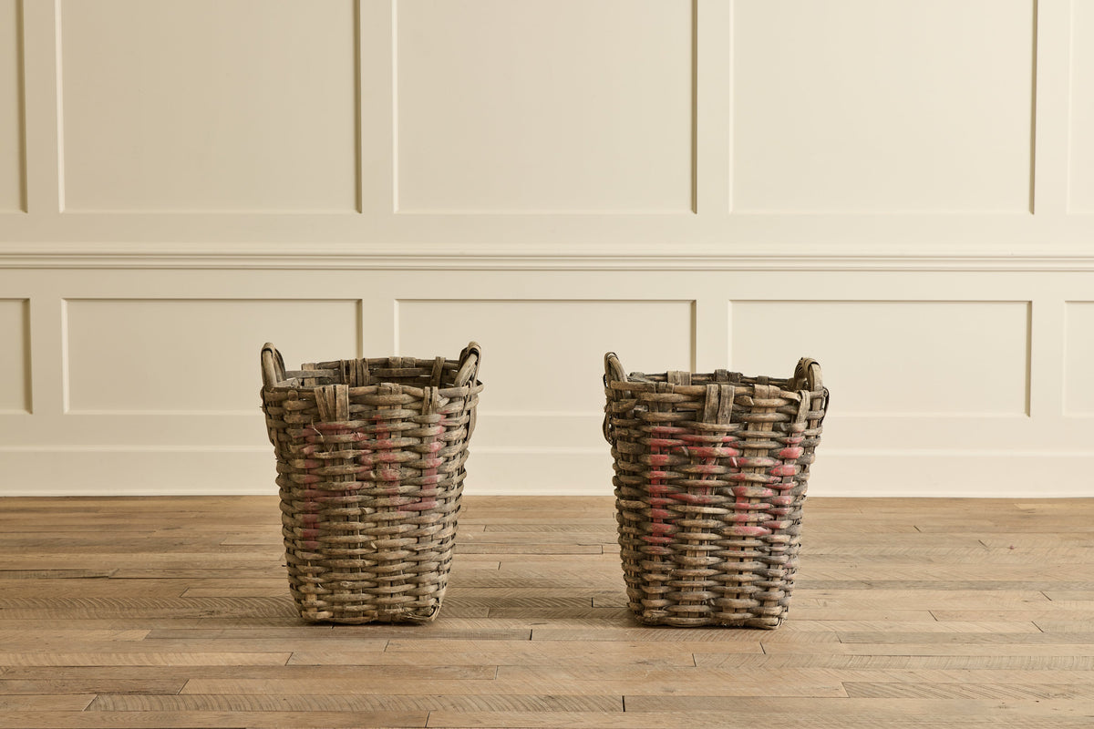Nicky Kehoe - VTG FRENCH GRAPE HARVEST BASKET