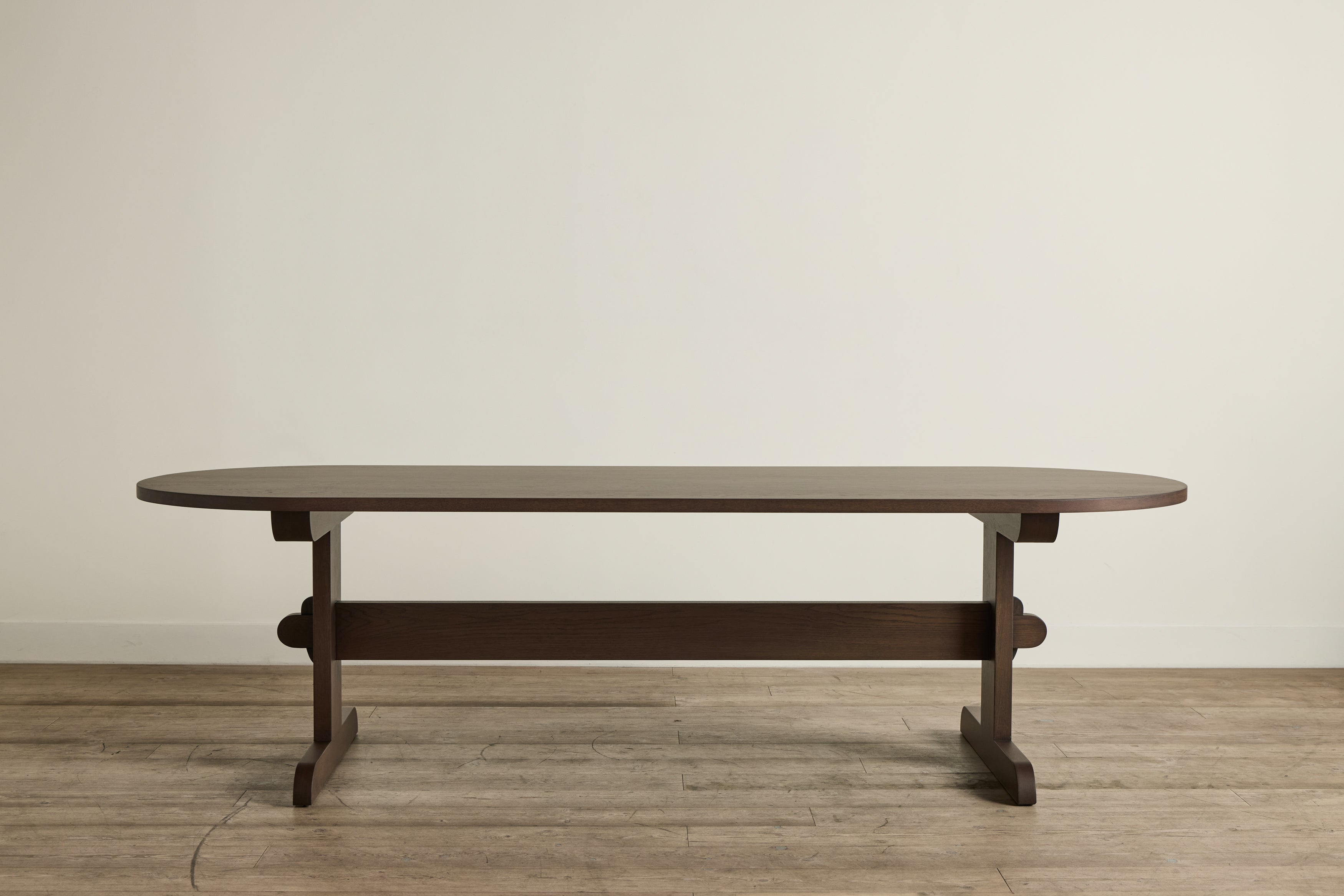Nicky Kehoe - Oval Trestle Dining Table, 108"