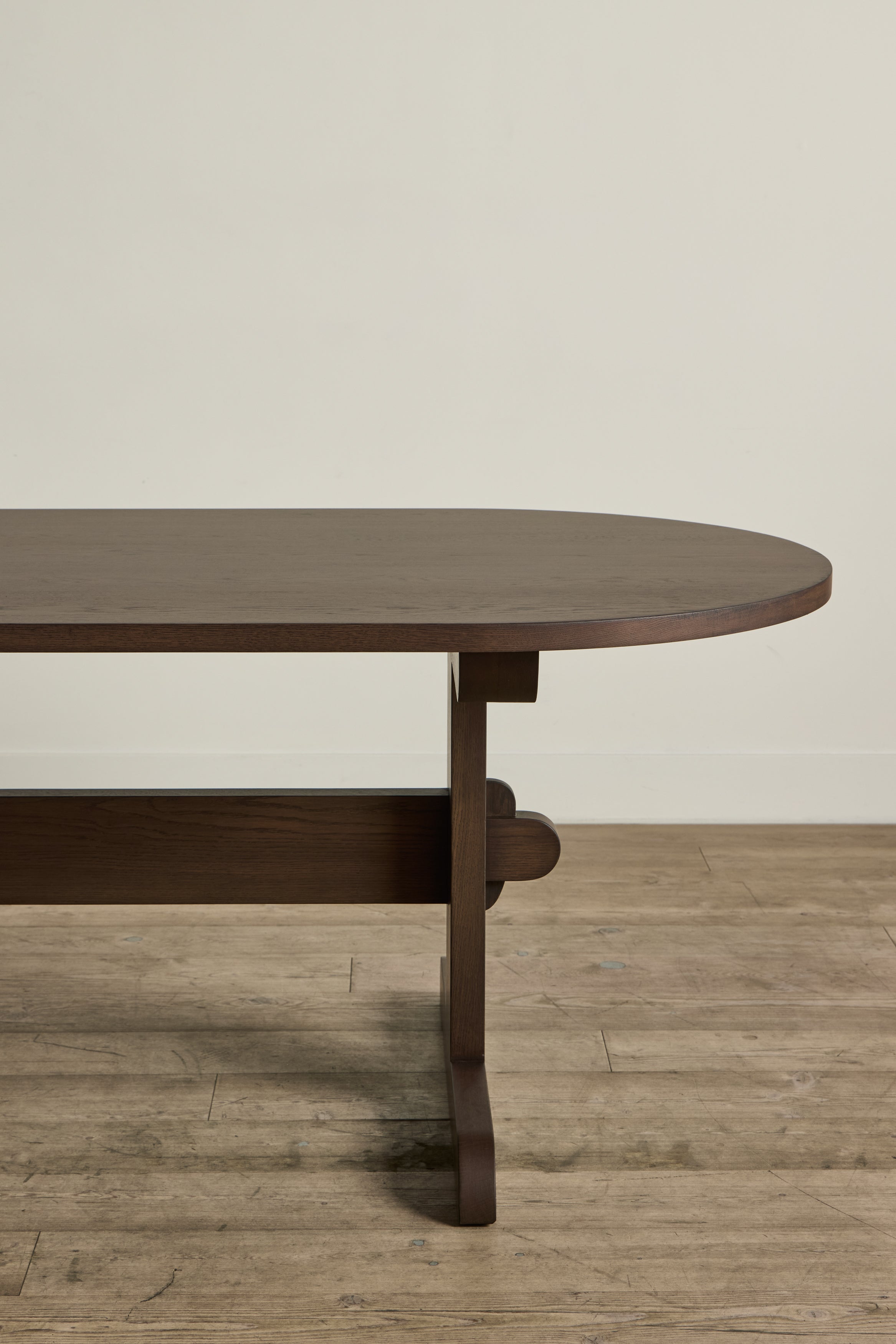 Nicky Kehoe - Oval Trestle Dining Table, 108"