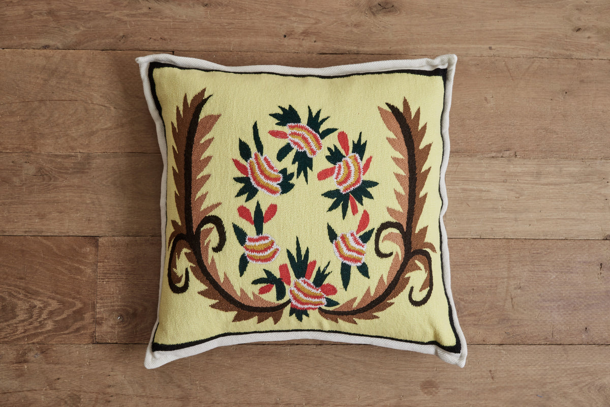 Nicky Kehoe - Rose Bowl Embroidered Cashmere