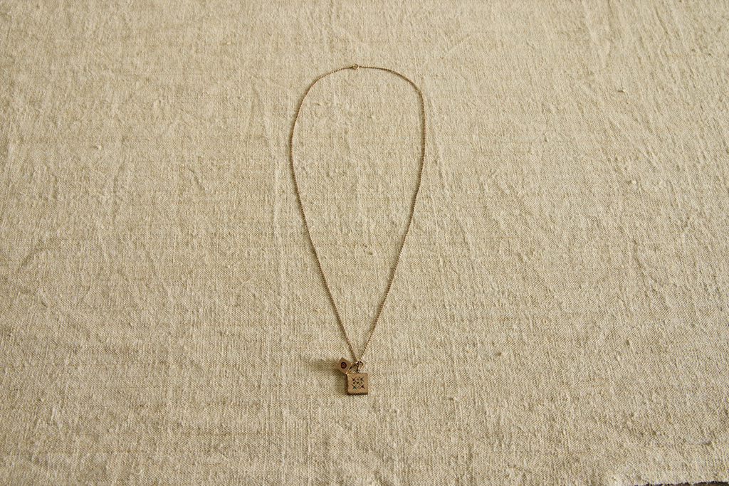 Nicky Kehoe - Late 19th Century Jeweled Locket and Cube