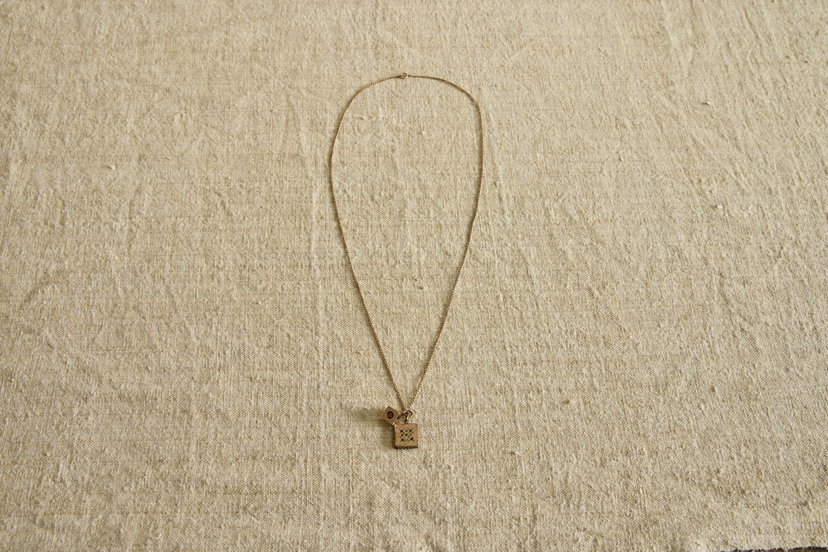 Nicky Kehoe - Late 19th Century Jeweled Locket and Cube