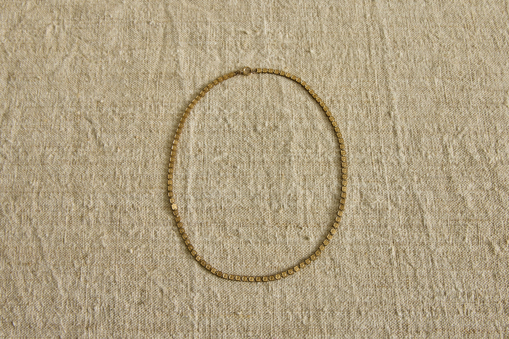 Nicky Kehoe - 19th Century Etruscan Bookchain Necklace