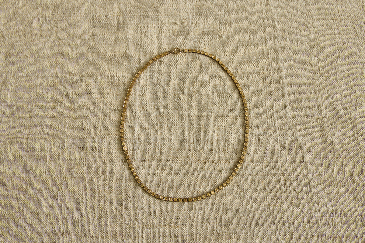 Nicky Kehoe - 19th Century Etruscan Bookchain Necklace