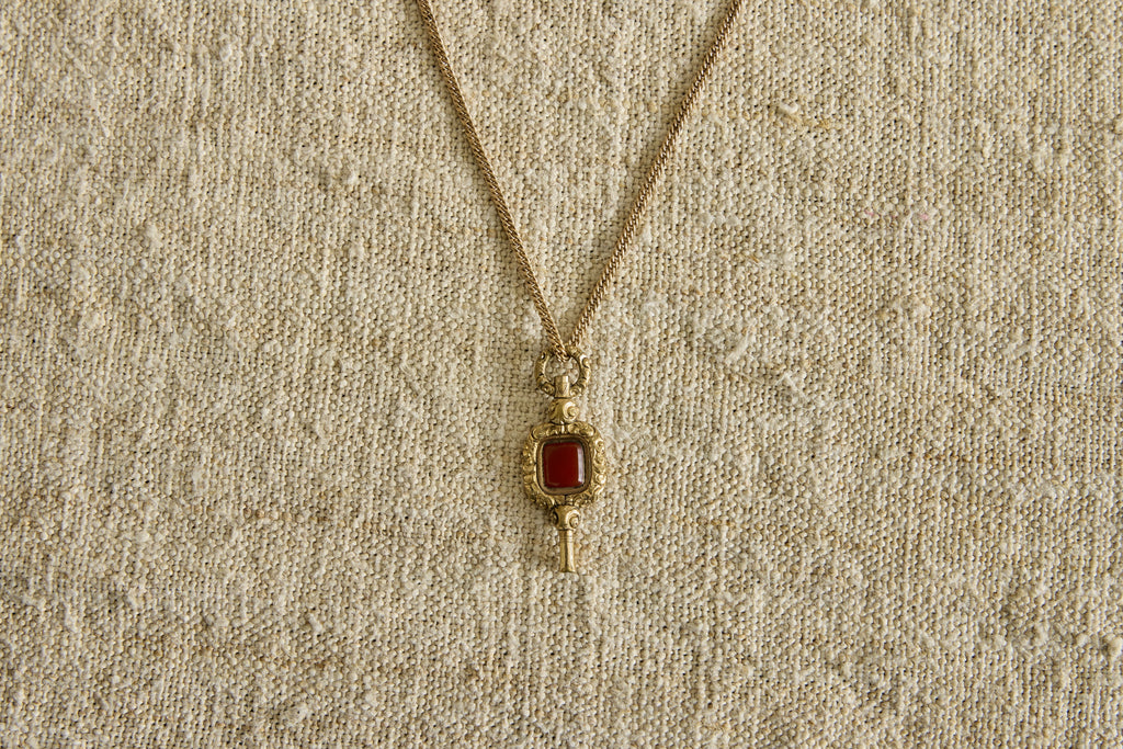 Nicky Kehoe - Late Georgian Watch Key Necklace