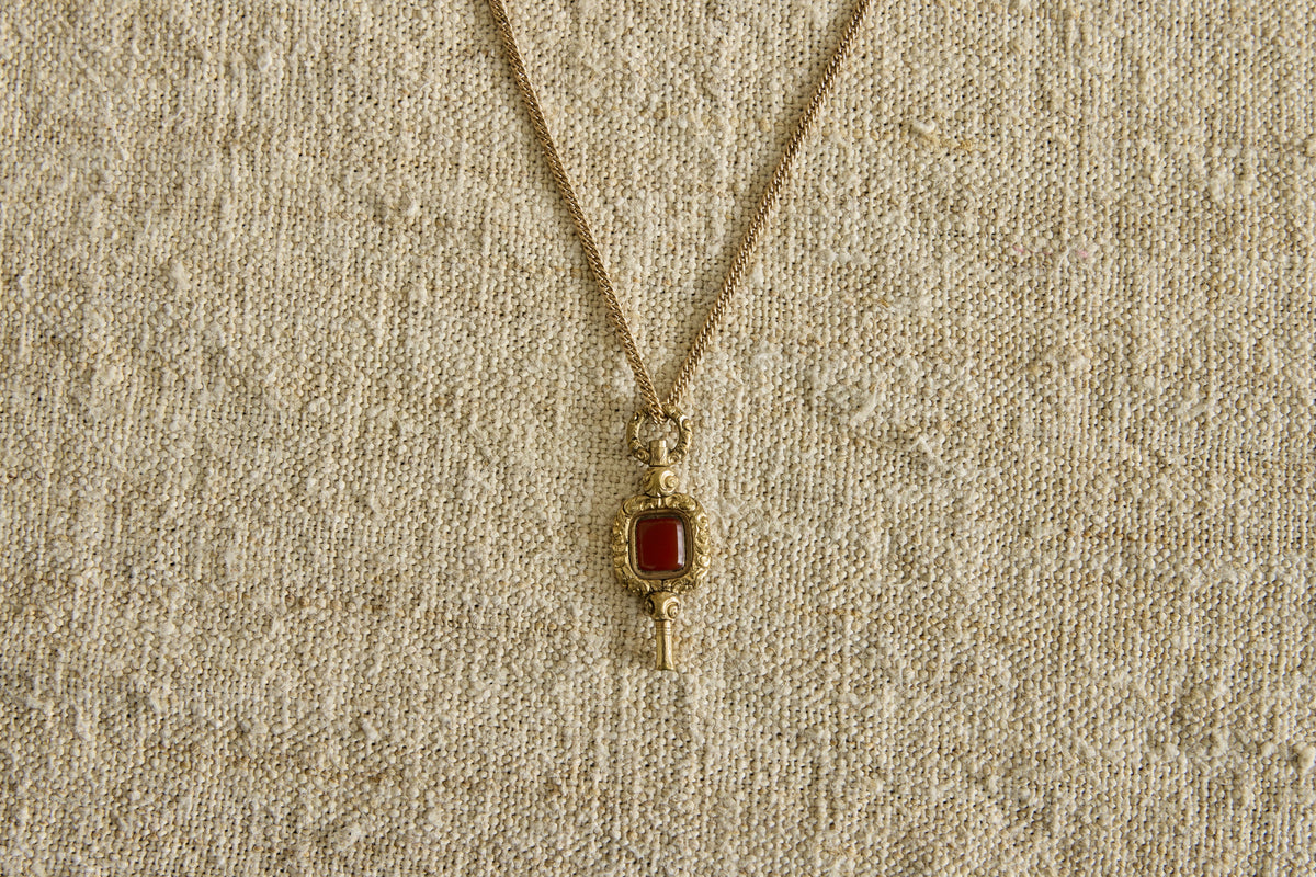 Nicky Kehoe - Late Georgian Watch Key Necklace