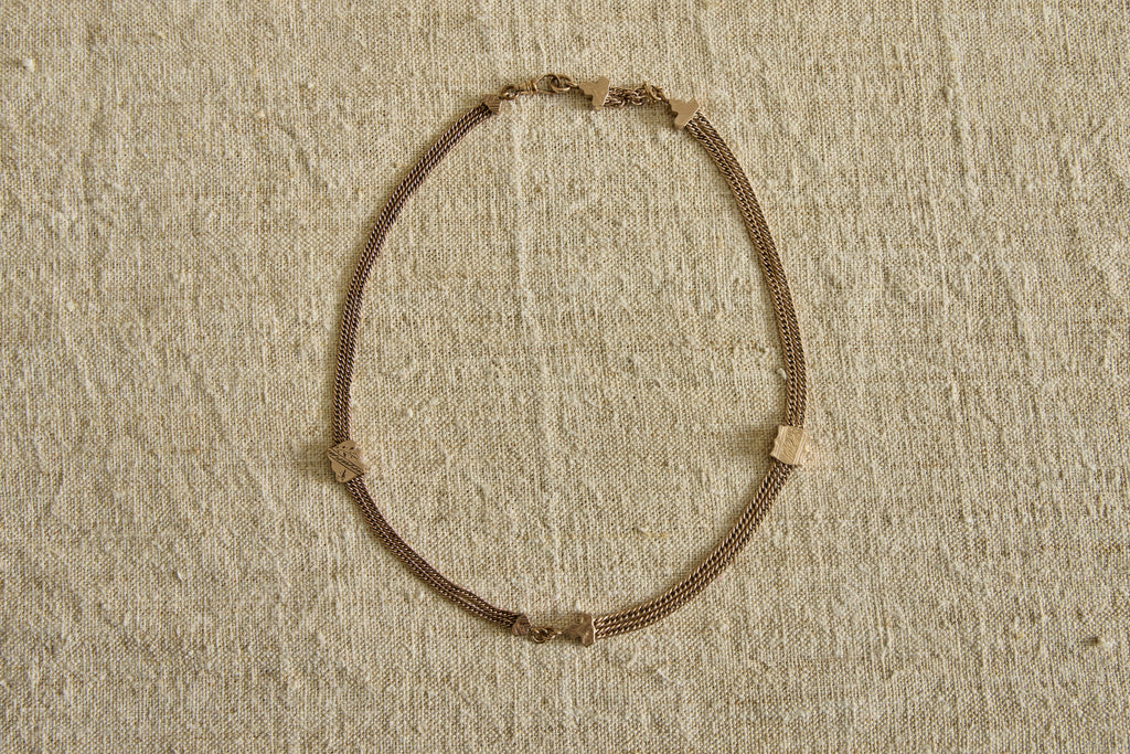 Nicky Kehoe - Mid 19th Century Etched Necklace