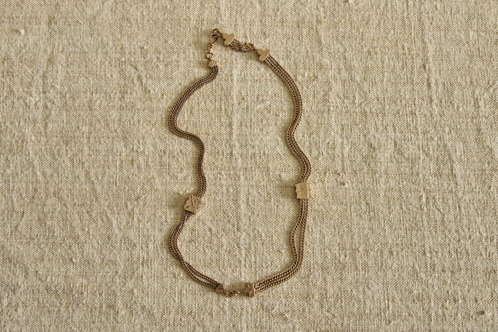 Nicky Kehoe - Mid 19th Century Etched Necklace