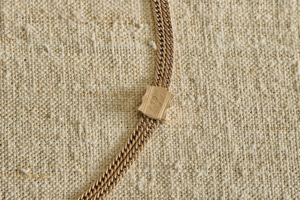 Nicky Kehoe - Mid 19th Century Etched Necklace