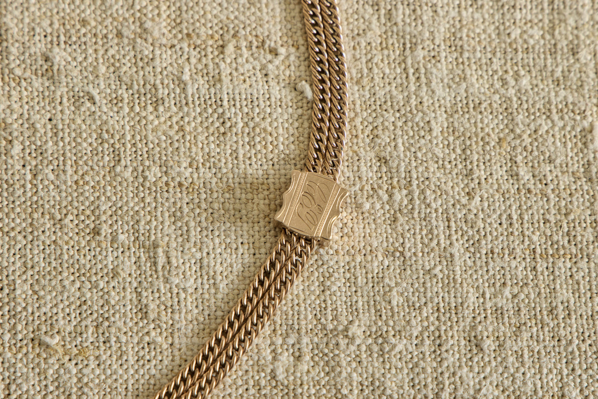 Nicky Kehoe - Mid 19th Century Etched Necklace