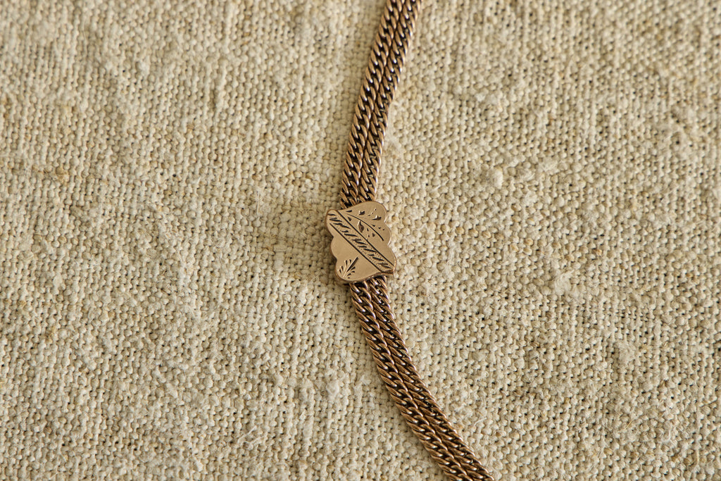 Nicky Kehoe - Mid 19th Century Etched Necklace