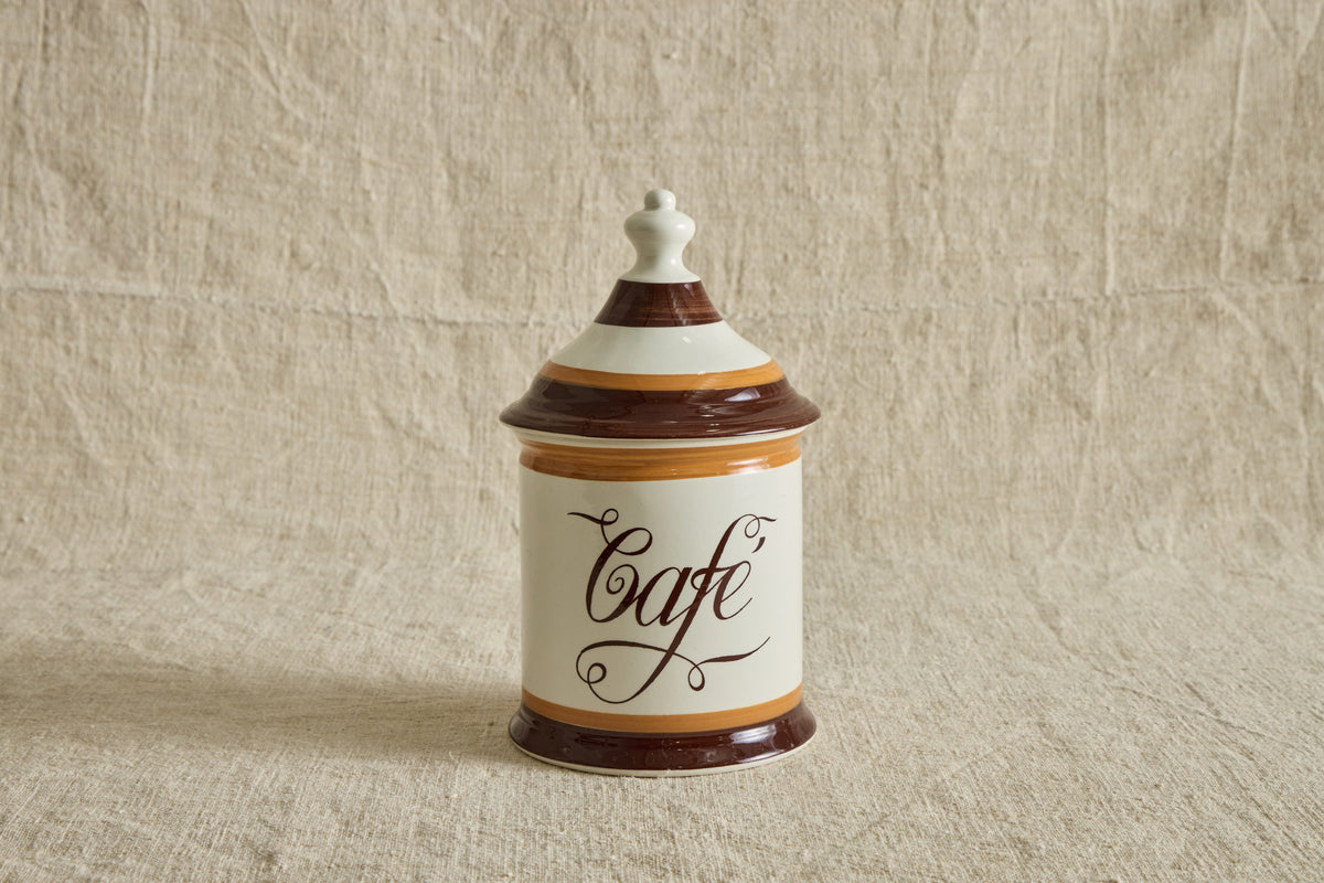 Nicky Kehoe - VTG CAFE LIDDED JAR