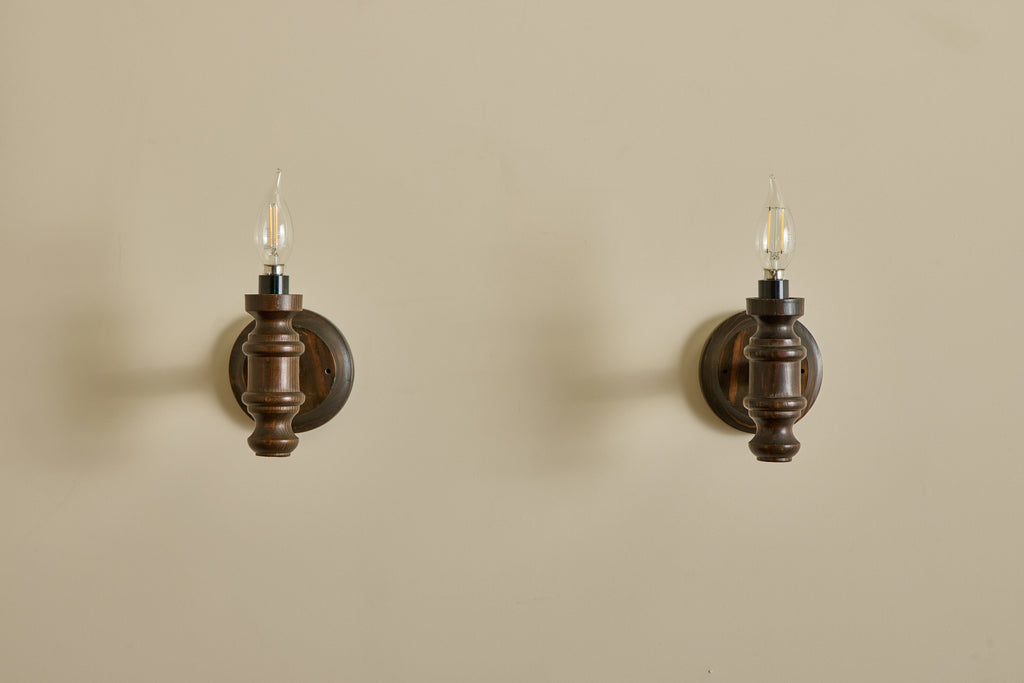 Nicky Kehoe - Pair of Danish Pine Wall Sconces