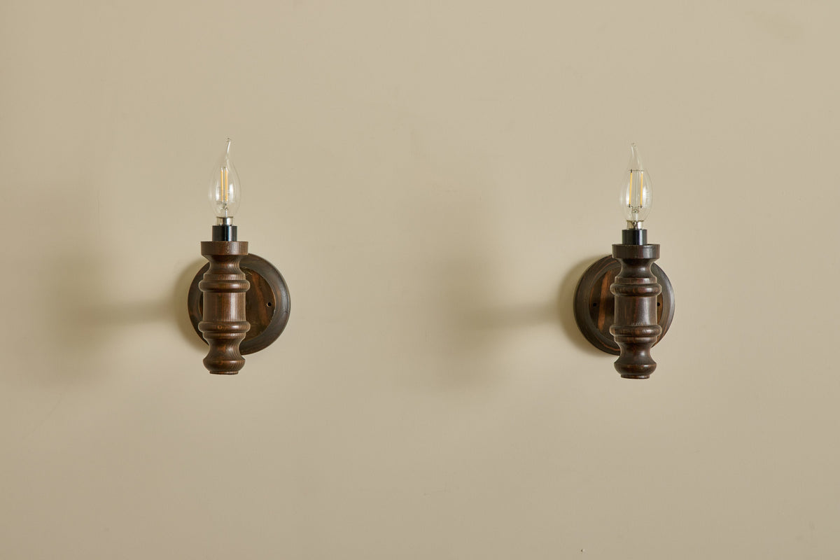 Nicky Kehoe - Pair of Danish Pine Wall Sconces