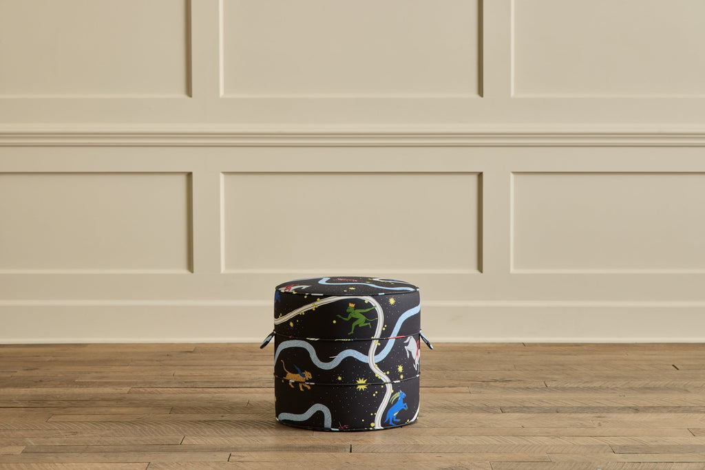 Nicky Kehoe - Round Hassock, 17"