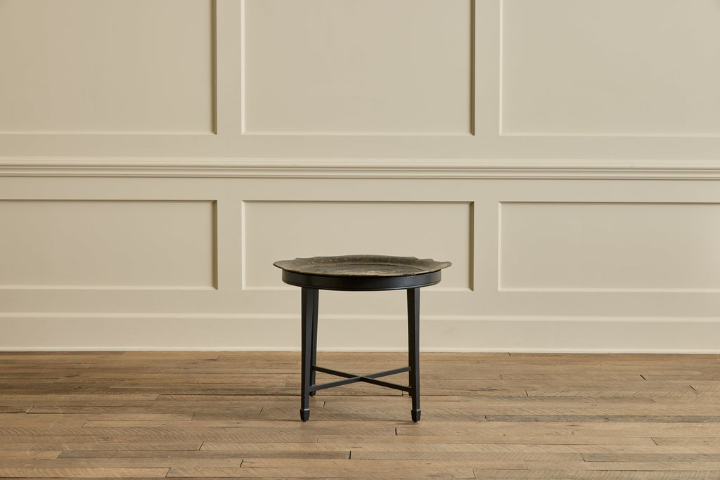Nicky Kehoe - Black Papier Mache Tray Table
