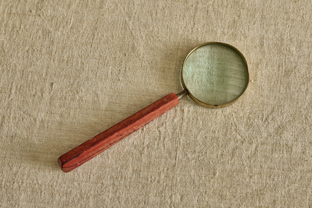 Nicky Kehoe - Leather Handle Magnifying Glass