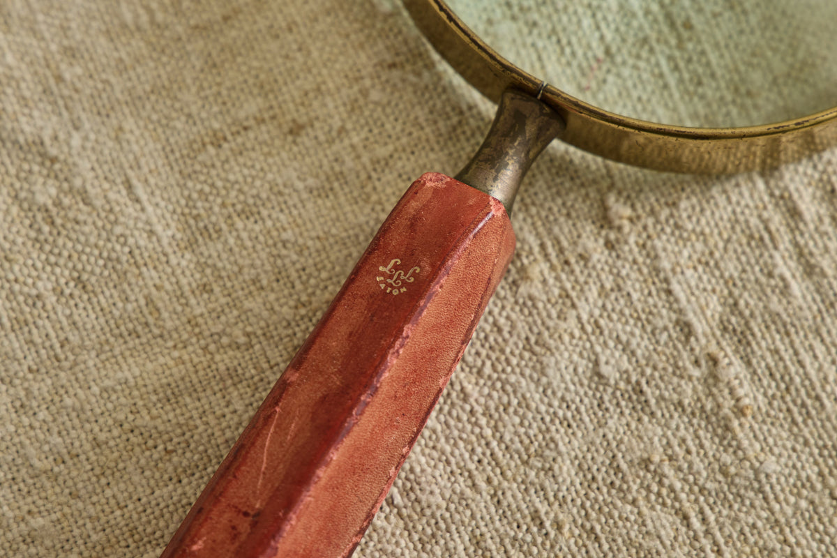 Nicky Kehoe - Leather Handle Magnifying Glass