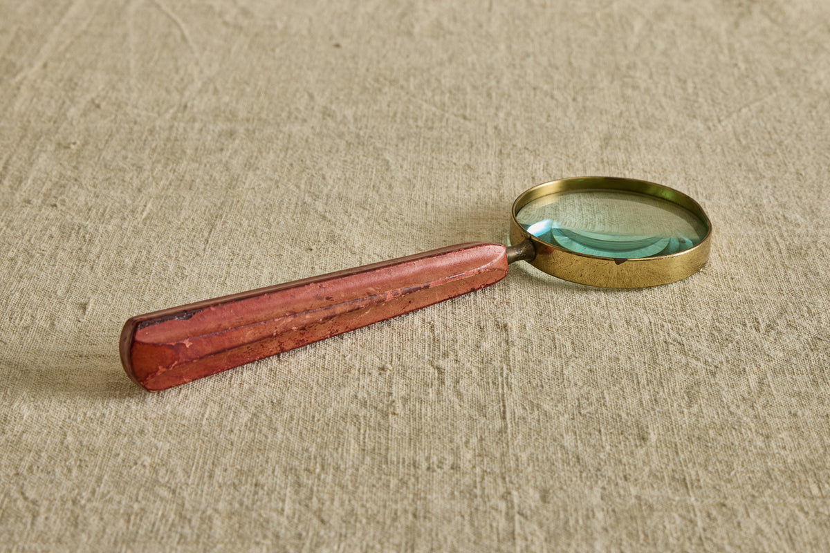 Nicky Kehoe - Leather Handle Magnifying Glass