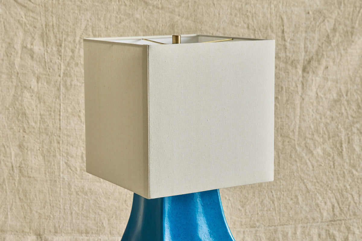 Nicky Kehoe - 1960s Blue Ceramic Lamp